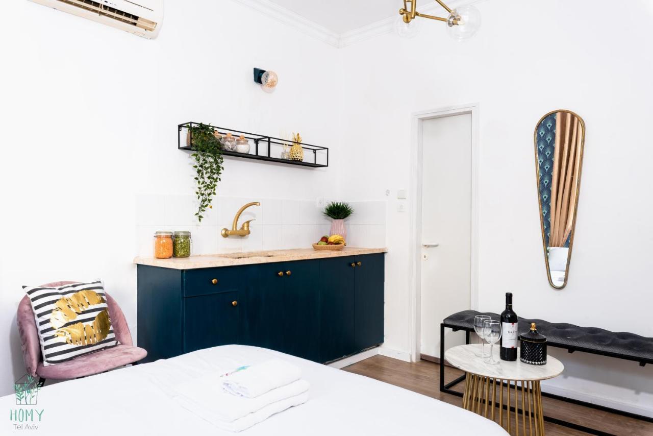 Stylish Studio Apartments On Dizengoff By Homy Tel Aviv Exterior photo