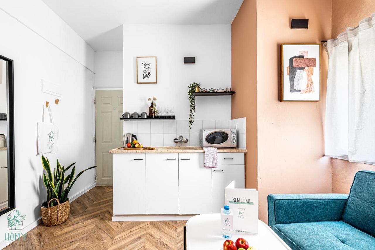 Stylish Studio Apartments On Dizengoff By Homy Tel Aviv Exterior photo