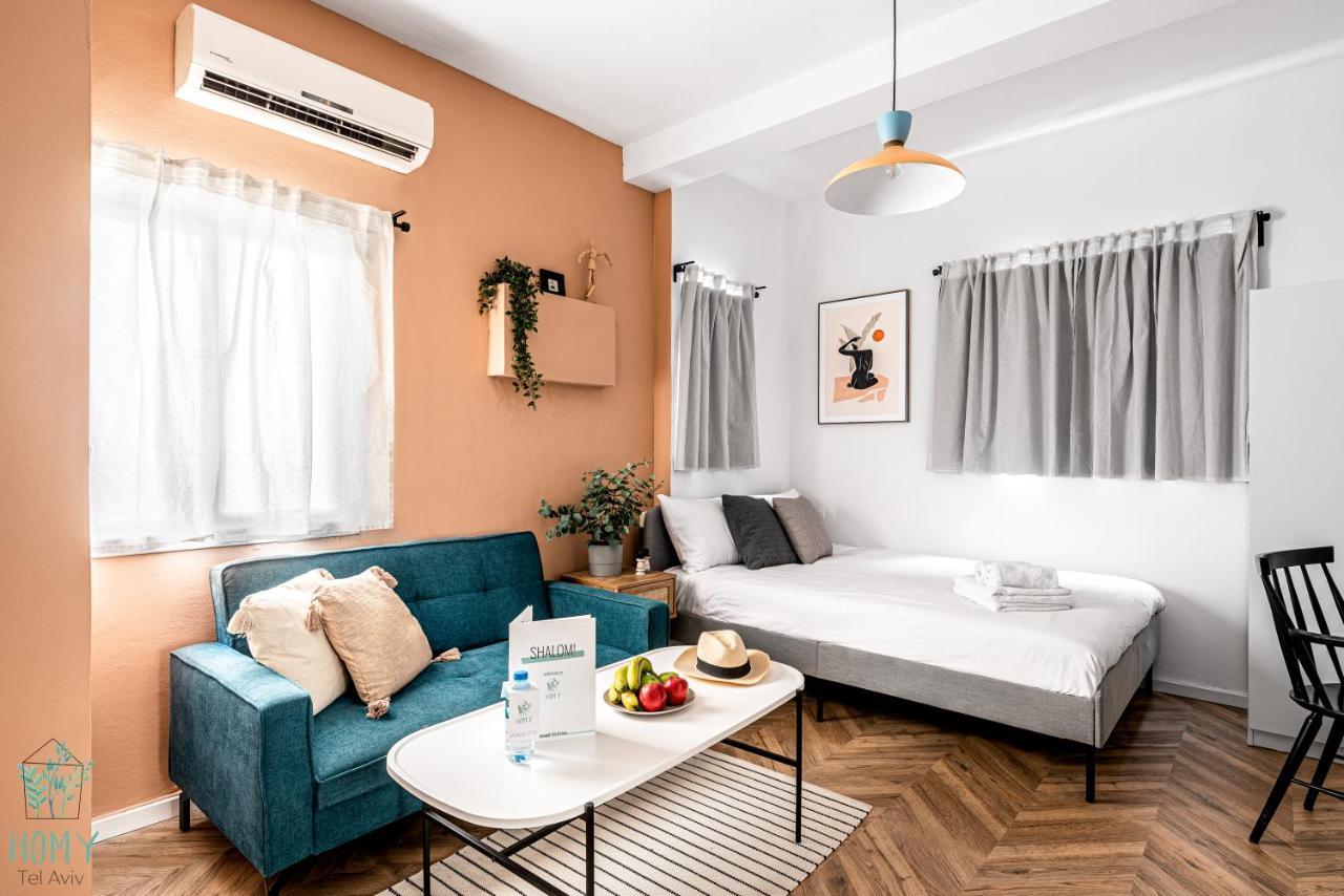 Stylish Studio Apartments On Dizengoff By Homy Tel Aviv Exterior photo